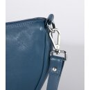 TASCHE Crossbody M petrol, Rindsleder H19 x B28 x T8cm