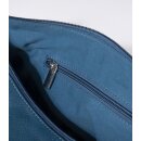 TASCHE Crossbody M petrol, Rindsleder H19 x B28 x T8cm