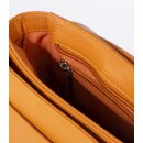SATTELTASCHE orange, Rindsleder H20 x B25 x T9,5cm