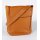 TASCHE Fächer orange, Rindsleder H30 x B27 x T10cm