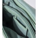 TASCHE Fächer mint, Rindsleder H30 x B27 x T10cm