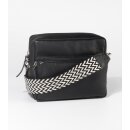 TASCHE schwarz, Ökoleder H16 x B20 x T9cm