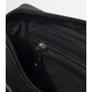 TASCHE schwarz, Ökoleder H16 x B20 x T9cm