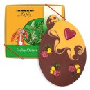 Milchschoko-Osterei mit Himbeerherz