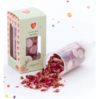 Blütenkonfetti - Love You Bestie