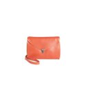 Handbag clutch M indian red