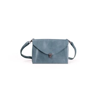 Handbag clutch M blau