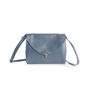 Handbag clutch L blau