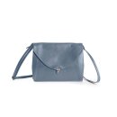 Handbag clutch L blau