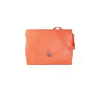 Handbag clutch L indian red