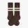 Socken Athletic Essentials stripes espresso brown