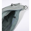 TASCHE Crossbody M salbei, Rindsleder H19 x B28 x T8cm