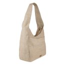 Schultertasche CARIE Hanf-Canvas, natur