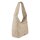 Schultertasche CARIE Hanf-Canvas, natur