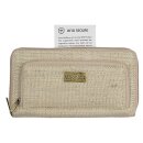 Brieftasche DIVA 19,5x10cm Hanf-Canvas natur RFiD sercure