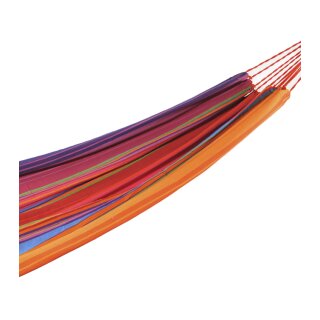 HÄNGEMATTE Rottöne Nicolina, BW, 320x128cm, ohne Holz