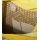 KORBTASCHE Blumenwiese gelb, Raffia H40 x B50 x T25cm