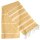 Fouta HAMMAM L weiß-goldgelb