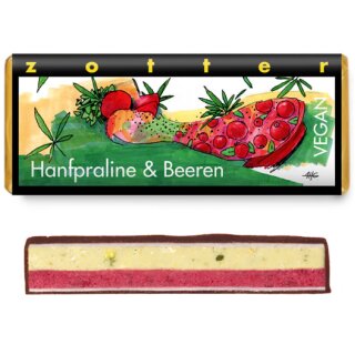 Hanfpraline & Beeren