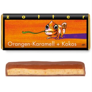 Orangen-Karamell + Kokos