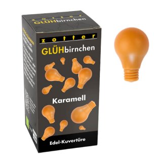 Glühhbirnchen - Karamell (130g)