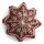 Lebkuchen Stern bestickt, 6 cm