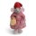 Maus grau, Kleid & Handtasche, 12 cm