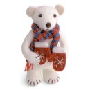 Eisbär M, Handschuhe, 16 cm