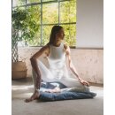 Meditationskissen Lotus (H: 10cm) - Indigo Dust