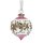 Glasdekoration 6cm Kamira, mauve-gold