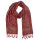 Schal PAISLEY, weinrot-blau, 190x54 cm, 100 % Seide