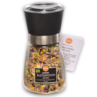 BLÜTEN-PFEFFER MÜHLE 80g kbA Pfeffer, Gewürzblüten u.Salz