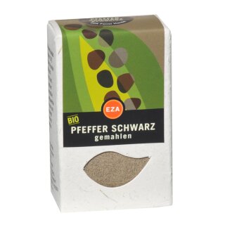 Pfeffer schwarz gem. 30g kbA