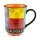 Becher MULTICOLOURED ETHNIC Abuto, rund