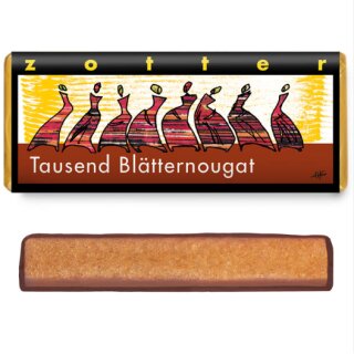 Zotter Schokolade, Tausend Blätternougat