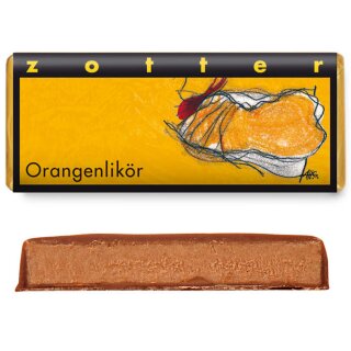 Zotter Schokolade Orangen Likör