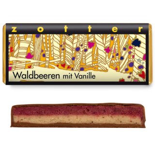 Zotter Schokolade, Waldbeeren mit Vanille