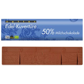 Zotter Schokolade, Basic 50 Almmilch dunkel