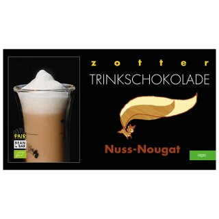 Zotter Schokolade, Trinkschokolade Nuss-Nougat