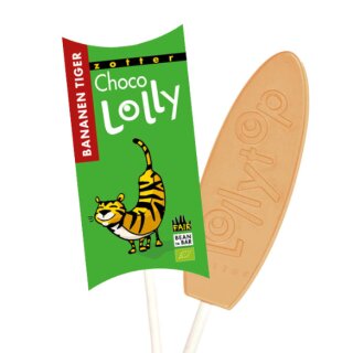 Zotter Schokolade, LollyTop-Bananen-Tiger