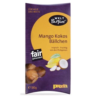 Mango-Kokos-Bällchen 100g