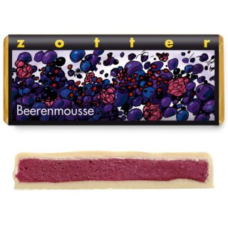 Zotter Schokolade Beerenmousse