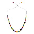 Tagua-Halskette SMARTY Regenbogen