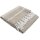 Fouta-Badetuch HAMMAM L Weiß-Hellgrau