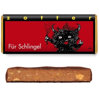 Zotter Schokolade für Schlingel - Ge Nüsse