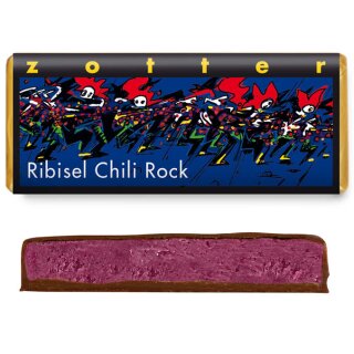 Zotter Schokolade, Ribisel Chili Rock