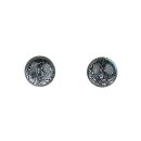 Silber-Ohrstecker CATS EYE Silber