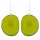 Tagua-Ohrhänger OVAL kiwi