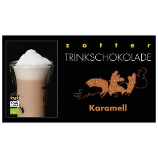 Trinkschokolade Karamell