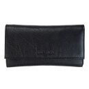 Brieftasche MILLED Black, Rindsleder